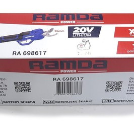 AKU ŠKARJE ZA VEJE 26mm RAMDA